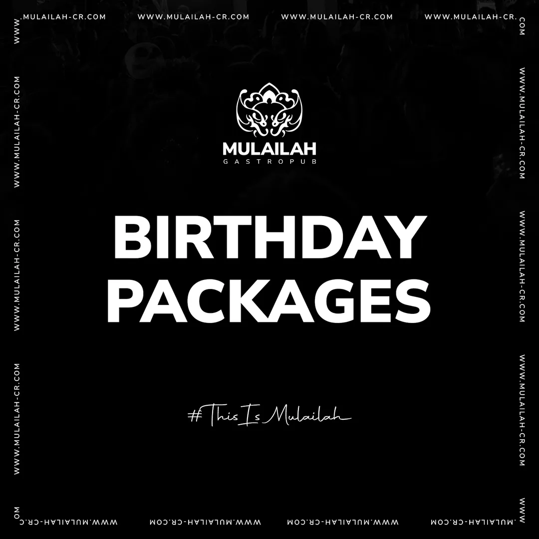 Mulailah Gastropub — Paquetes de cumpleaños — 01
